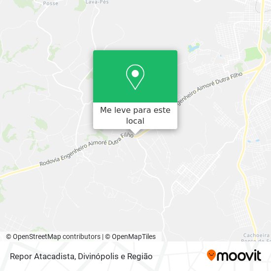 Repor Atacadista mapa