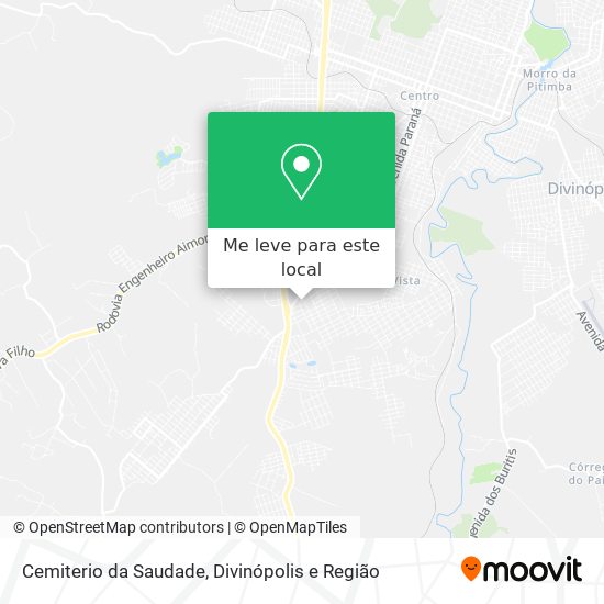 Cemiterio da Saudade mapa