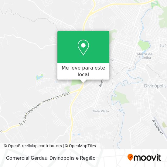 Comercial Gerdau mapa