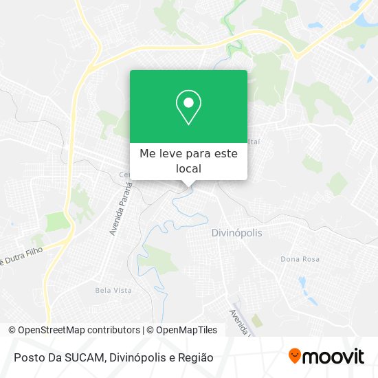 Posto Da SUCAM mapa