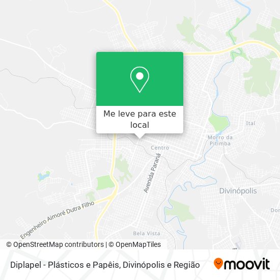 Diplapel - Plásticos e Papêis mapa