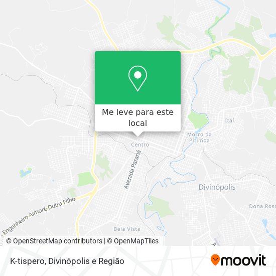 K-tispero mapa