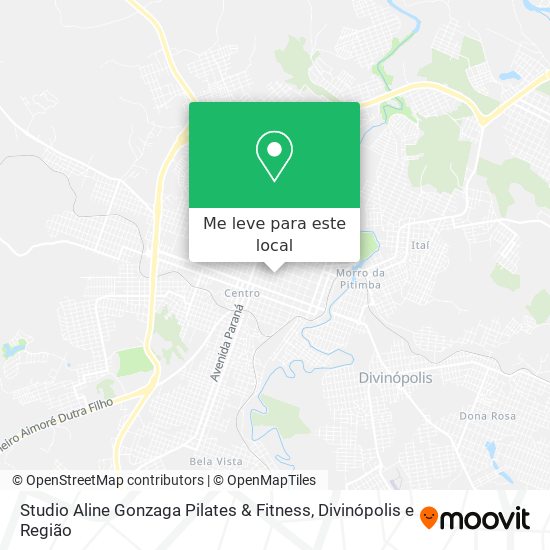 Studio Aline Gonzaga Pilates & Fitness mapa