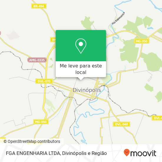 FGA ENGENHARIA LTDA mapa