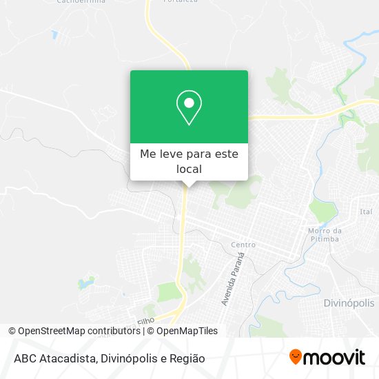 ABC Atacadista mapa