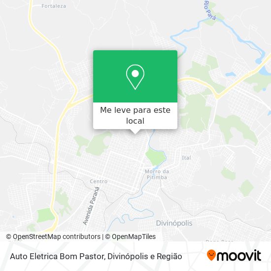 Auto Eletrica Bom Pastor mapa