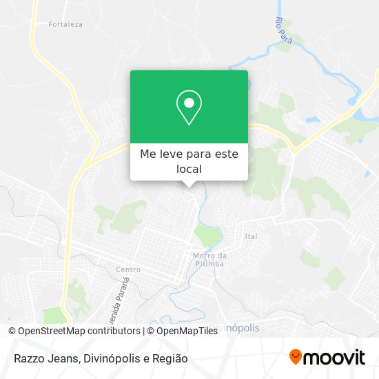Razzo Jeans mapa