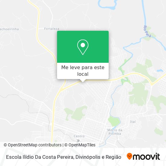 Escola Ilídio Da Costa Pereira mapa