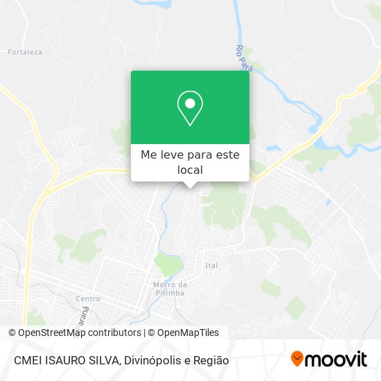 CMEI ISAURO SILVA mapa