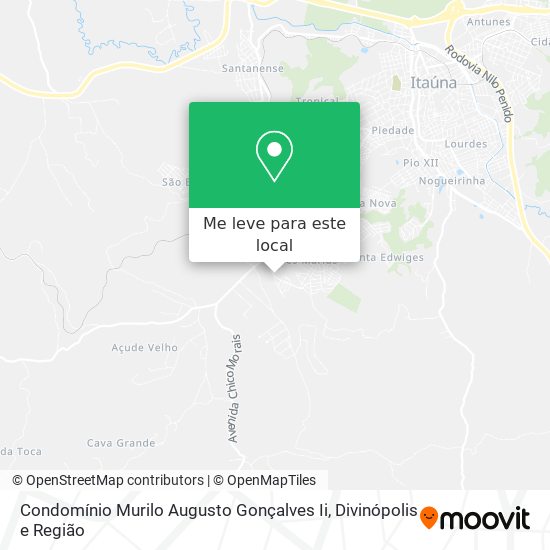 Condomínio Murilo Augusto Gonçalves Ii mapa