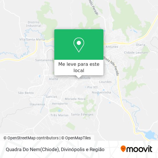 Quadra Do Nem(Chiode) mapa