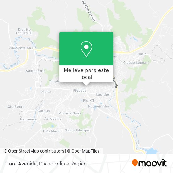 Lara Avenida mapa