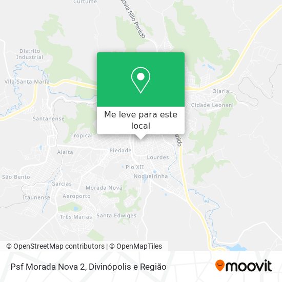 Psf Morada Nova 2 mapa