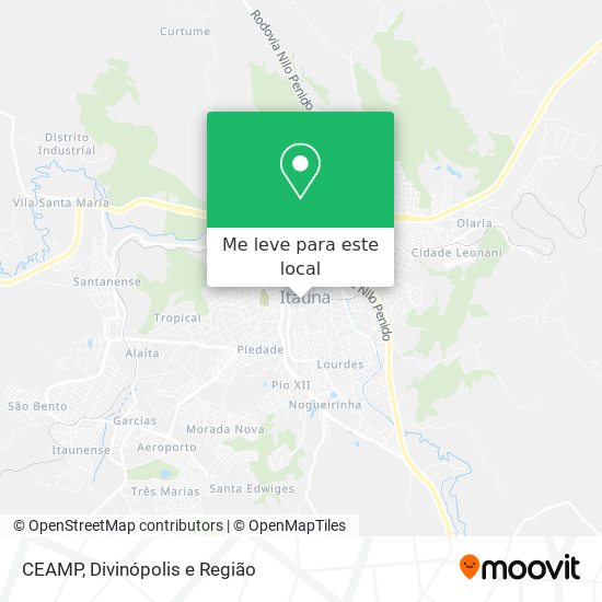 CEAMP mapa