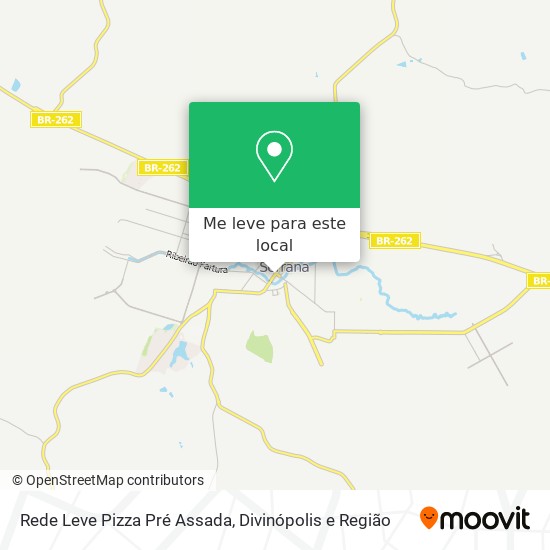 Rede Leve Pizza Pré Assada mapa