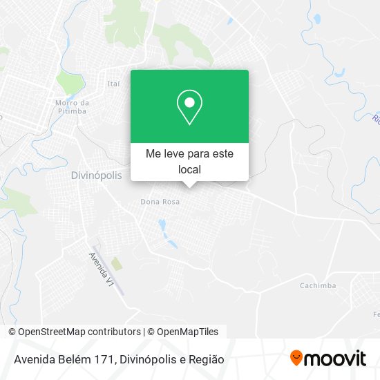 Avenida Belém 171 mapa