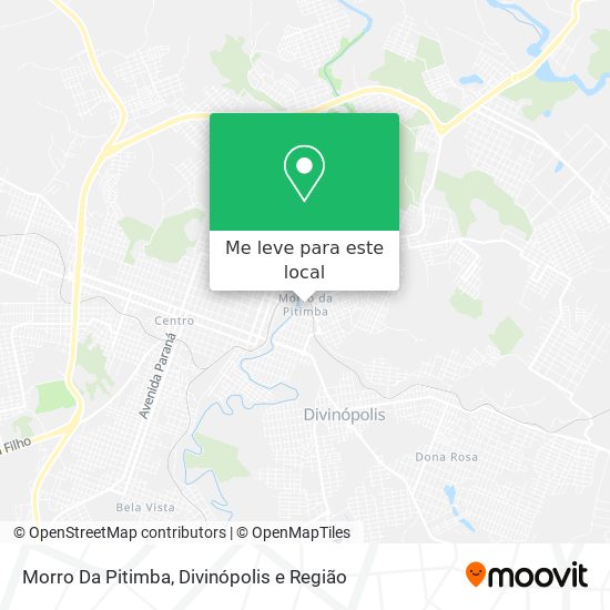 Morro Da Pitimba mapa