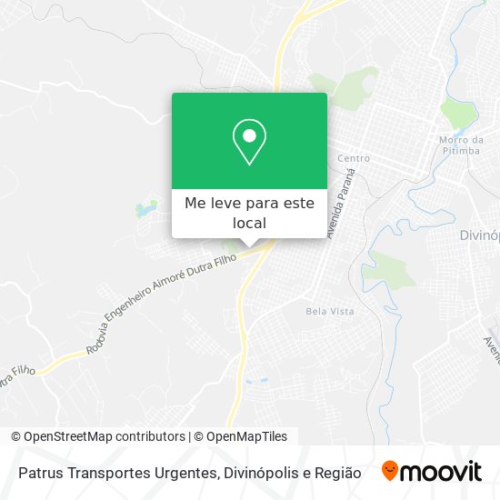 Patrus Transportes Urgentes mapa