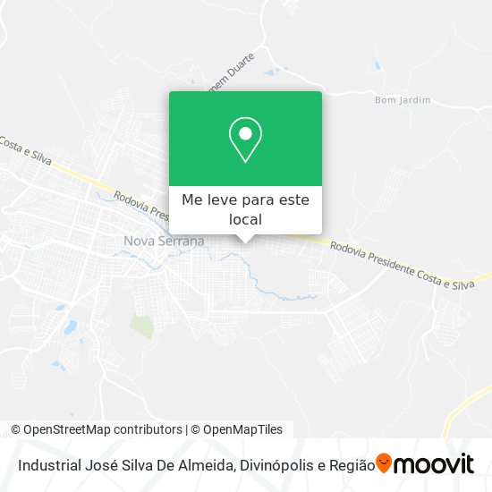 Industrial José Silva De Almeida mapa