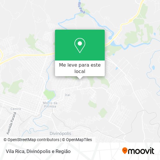 Vila Rica mapa