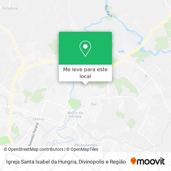 Igreja Santa Isabel da Hungria mapa