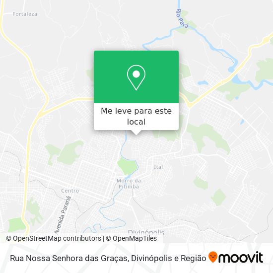 Rua Nossa Senhora das Graças mapa
