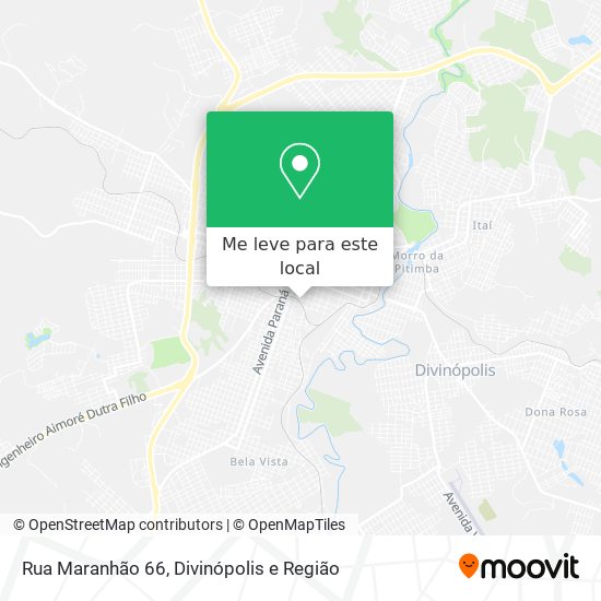 Rua Maranhão 66 mapa