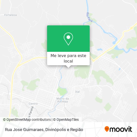 Rua Jose Guimaraes mapa