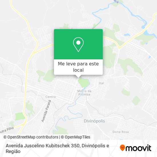 Avenida Juscelino Kubitschek 350 mapa