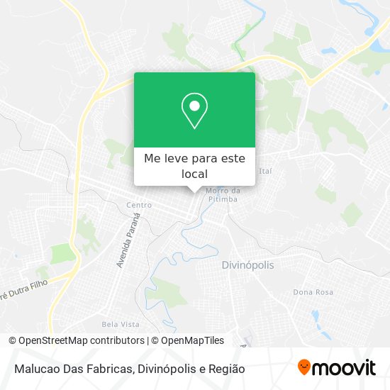 Malucao Das Fabricas mapa