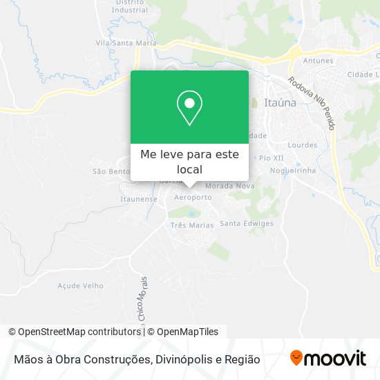 Mãos à Obra Construções mapa