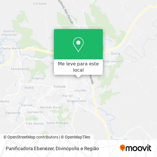 Panificadora Ebenézer mapa