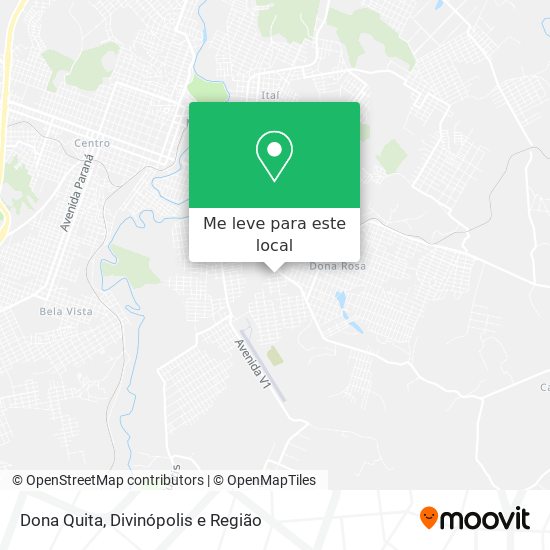 Dona Quita mapa