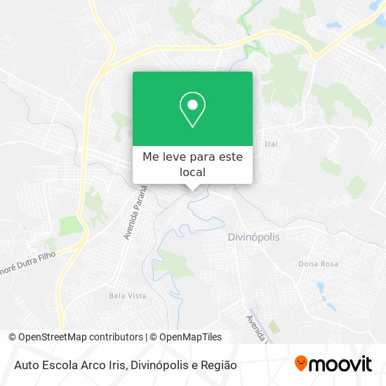 Auto Escola Arco Iris mapa