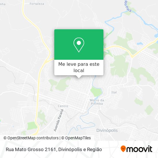 Rua Mato Grosso 2161 mapa