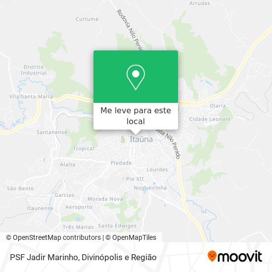 PSF Jadir Marinho mapa