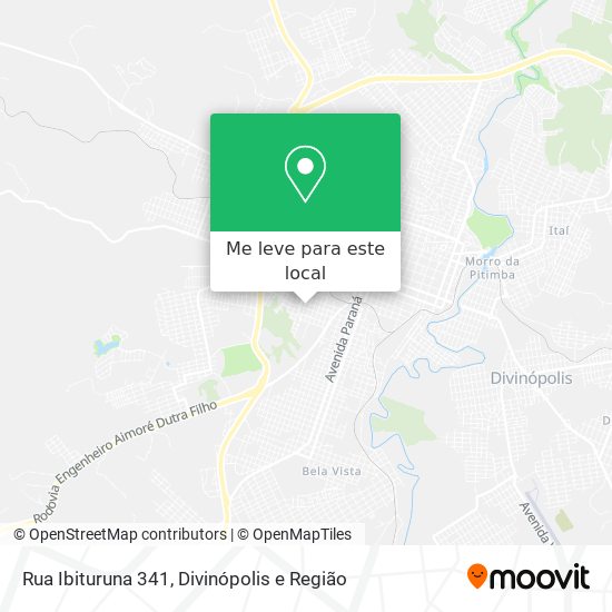 Rua Ibituruna 341 mapa