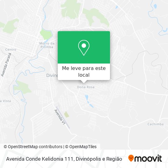 Avenida Conde Kelidonia 111 mapa