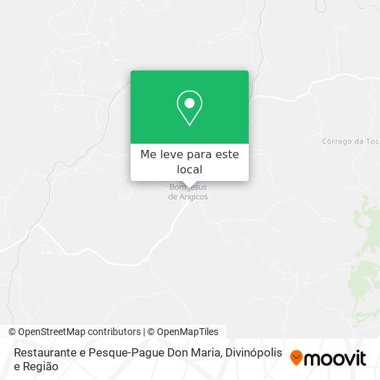 Restaurante e Pesque-Pague Don Maria mapa