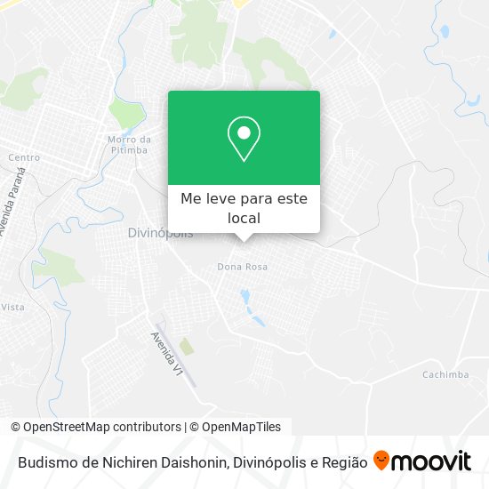 Budismo de Nichiren Daishonin mapa