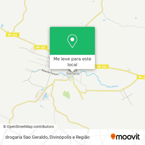 drogaria Sao Geraldo mapa