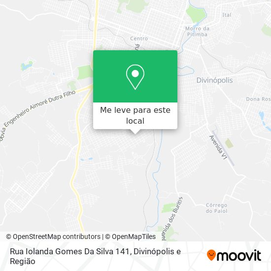 Rua Iolanda Gomes Da Silva 141 mapa