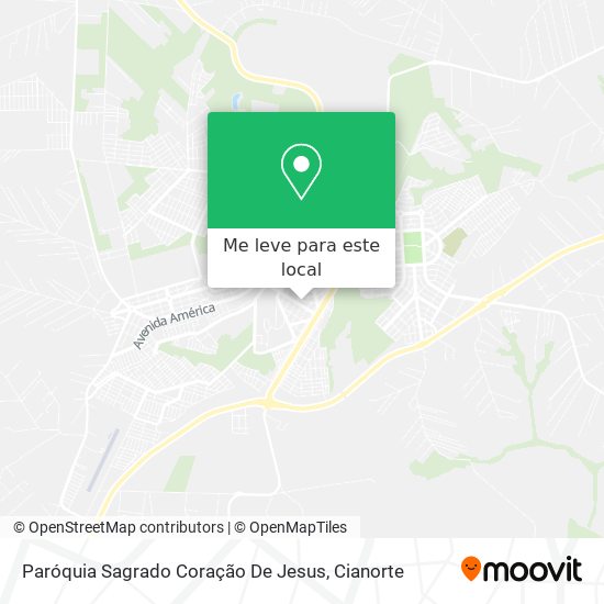 Paróquia Sagrado Coração De Jesus mapa