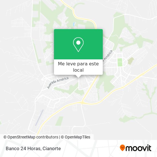 Banco 24 Horas mapa