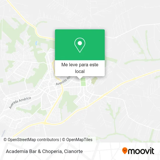 Academia Bar & Choperia mapa