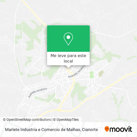 Marlete Industria e Comercio de Malhas mapa