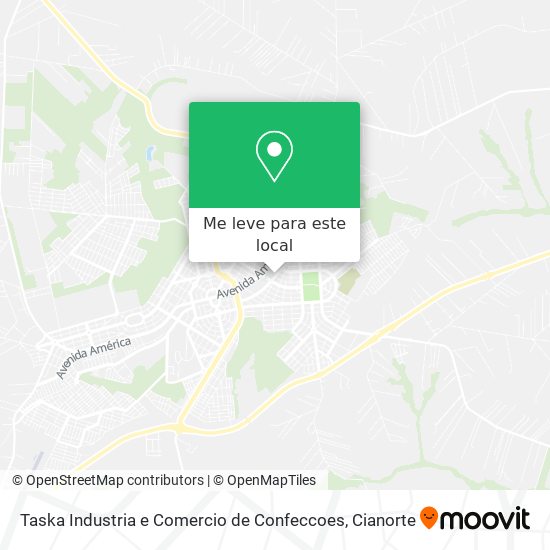 Taska Industria e Comercio de Confeccoes mapa