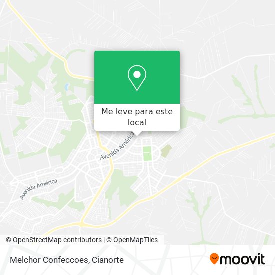 Melchor Confeccoes mapa