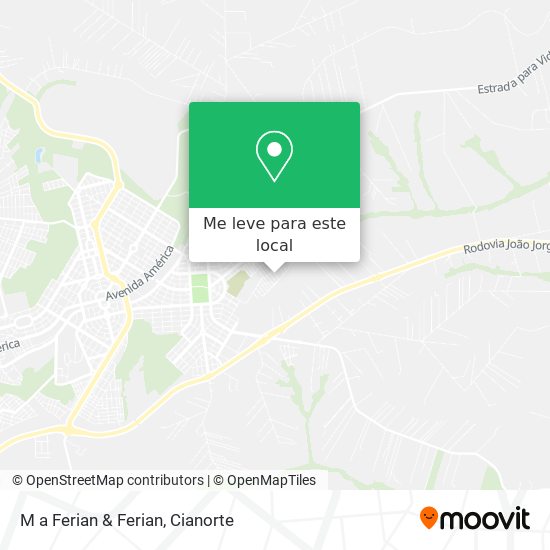 M a Ferian & Ferian mapa