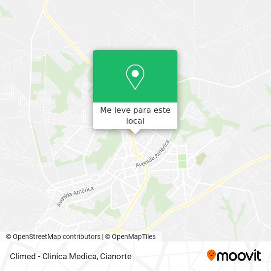 Climed - Clinica Medica mapa